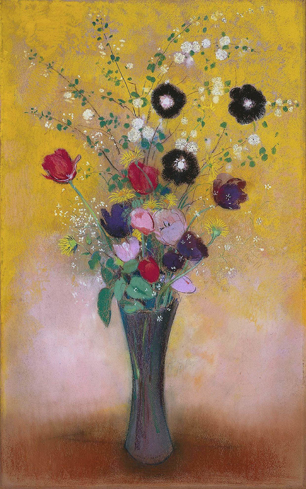 Odilon Redon Vase of Flowers, 1916 oil painting reproduction