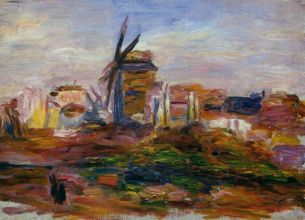 Pierre-Auguste Renoir Windmill oil painting reproduction