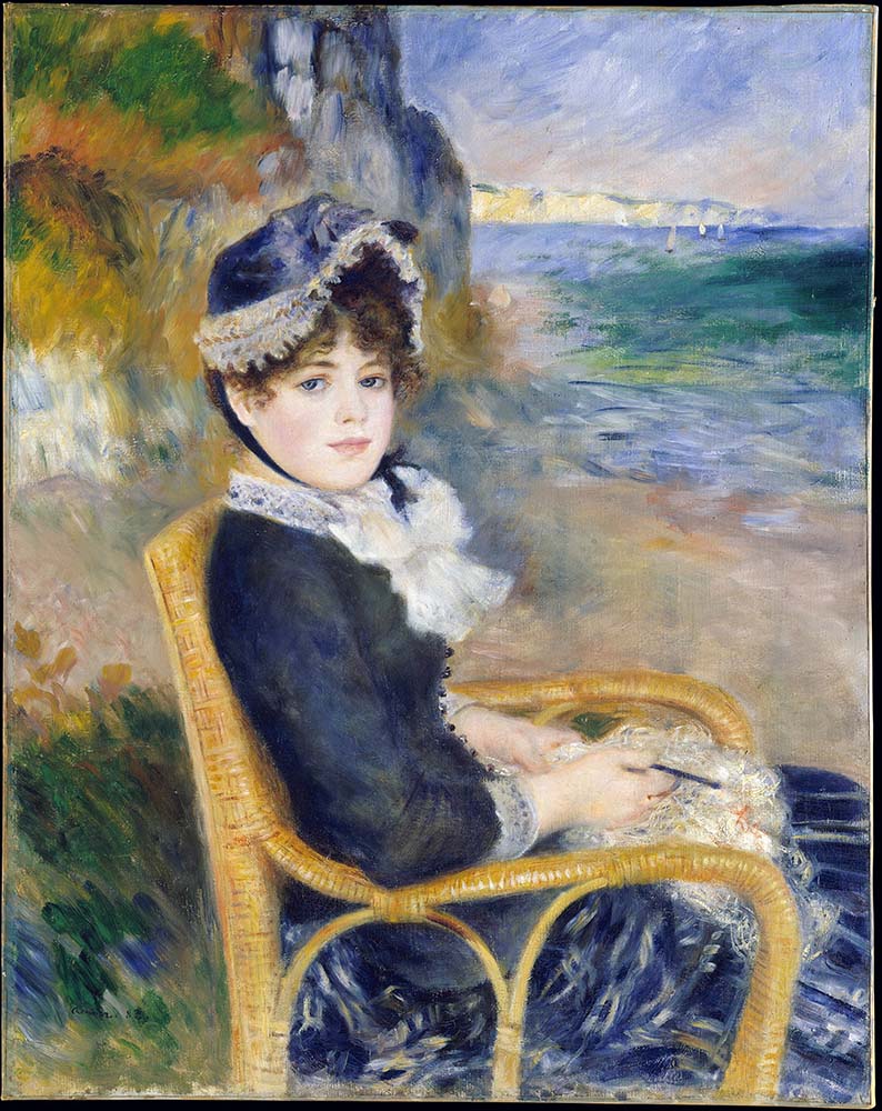 Pierre-Auguste Renoir By the Seashore, 1883 oil painting reproduction