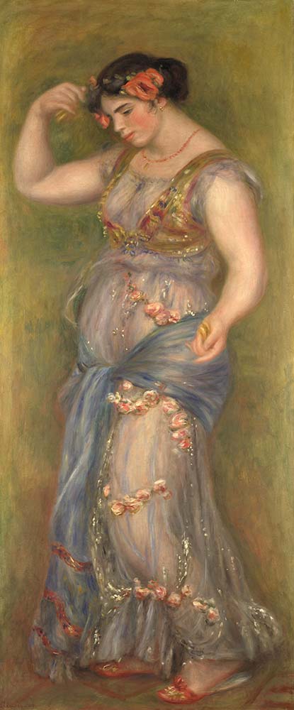 Pierre-Auguste Renoir Dancer with Castanettes, 1909 oil painting reproduction