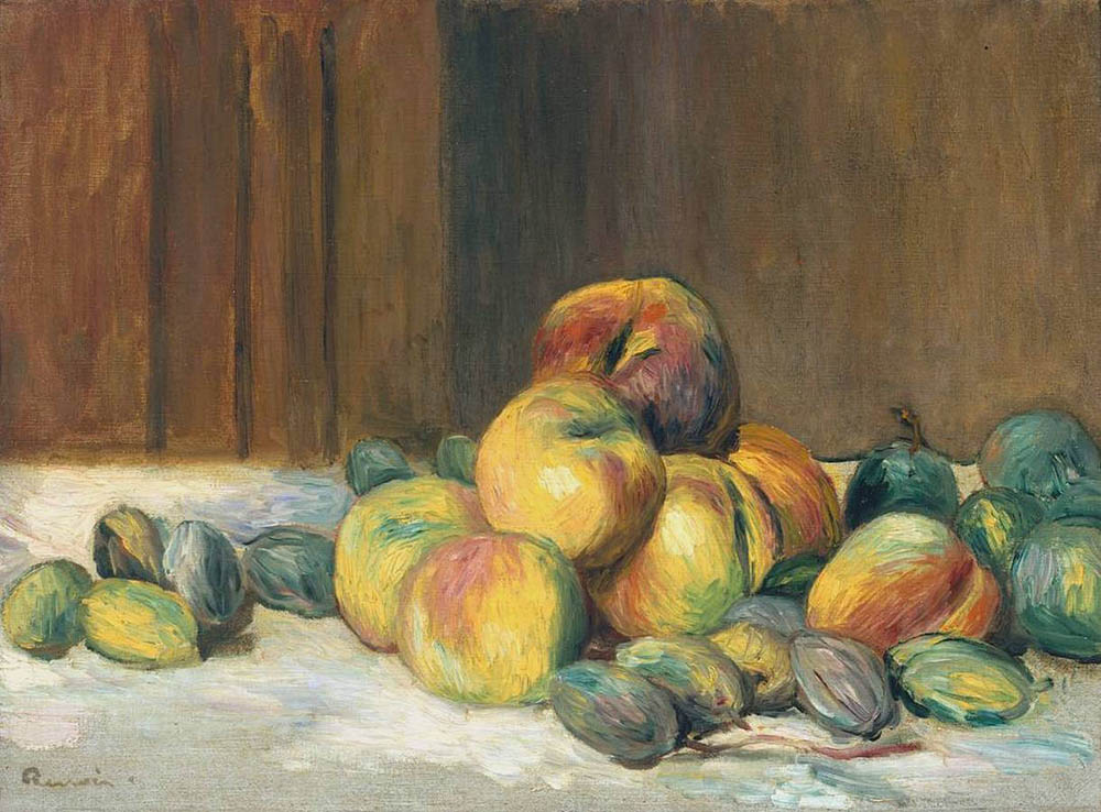 Pierre-Auguste Renoir Peaches and Almonds, 1901 oil painting reproduction