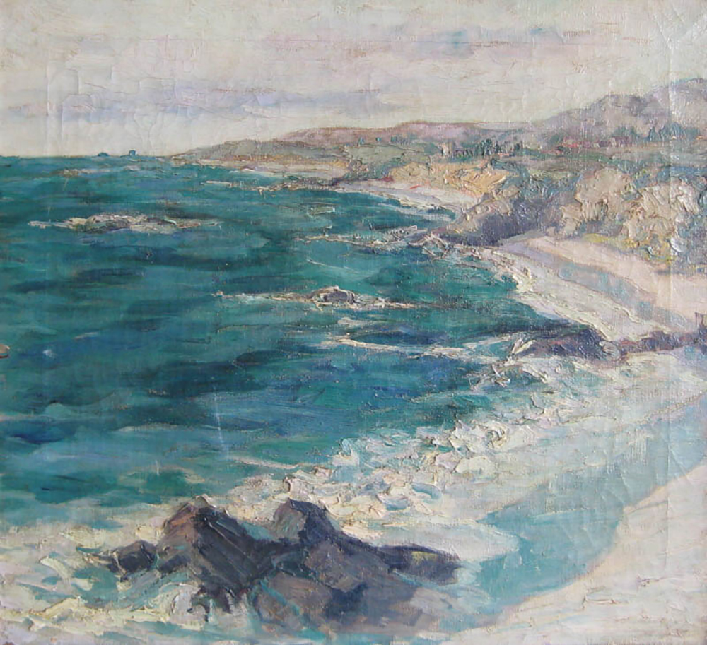 Guy Rose Laguna oil painting reproduction