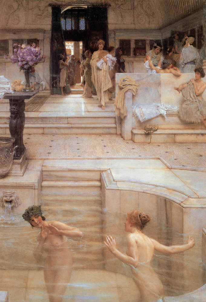 Lawrence Alma-Tadema A Coign of Vantage oil painting reproduction