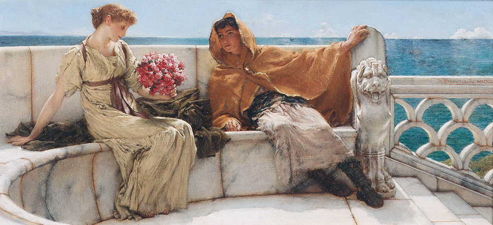 Lawrence Alma-Tadema Ask Me No More  oil painting reproduction