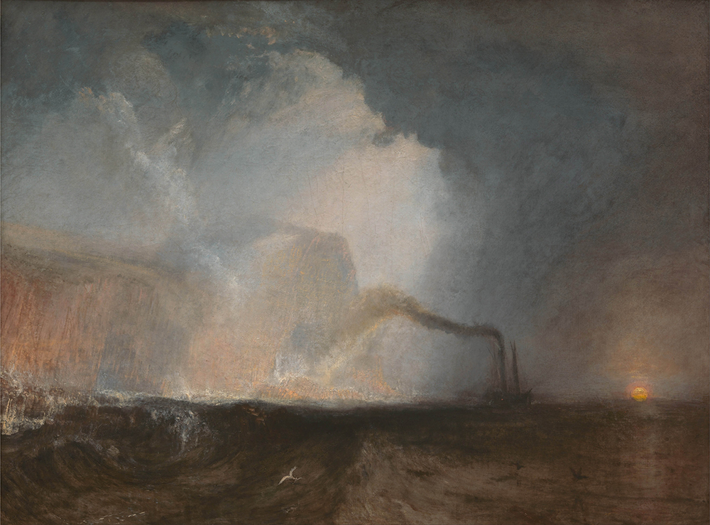 J.M.W. Turner Staffa, Fingal's Cave, 1831-32 oil painting reproduction