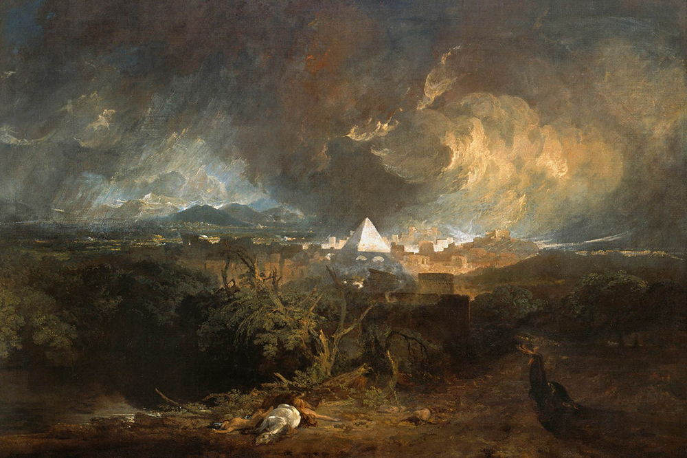 J.M.W. Turner The Fifth Plague of Egypt, 1800 oil painting reproduction