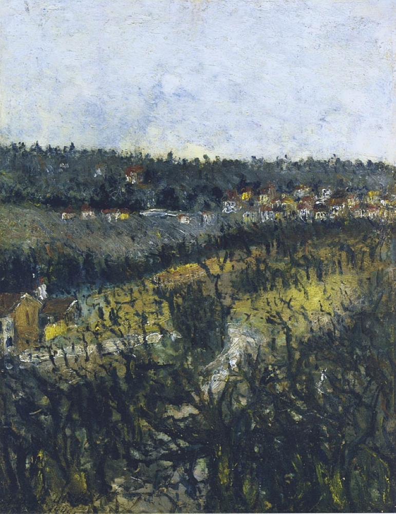 Maurice Utrillo Near Montmagny, 1908 oil painting reproduction