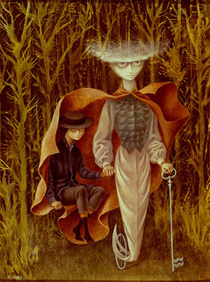 Remedios Varo Towards Aquarius oil painting reproduction