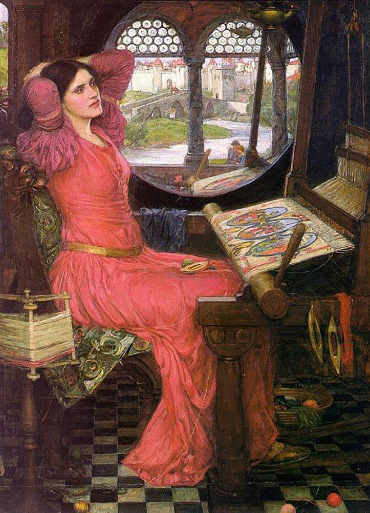 John William Waterhouse I am half sick of shadows, said the Lady of Shalott oil painting reproduction