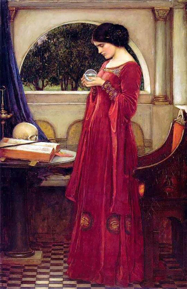 John William Waterhouse The Crystal Ball oil painting reproduction