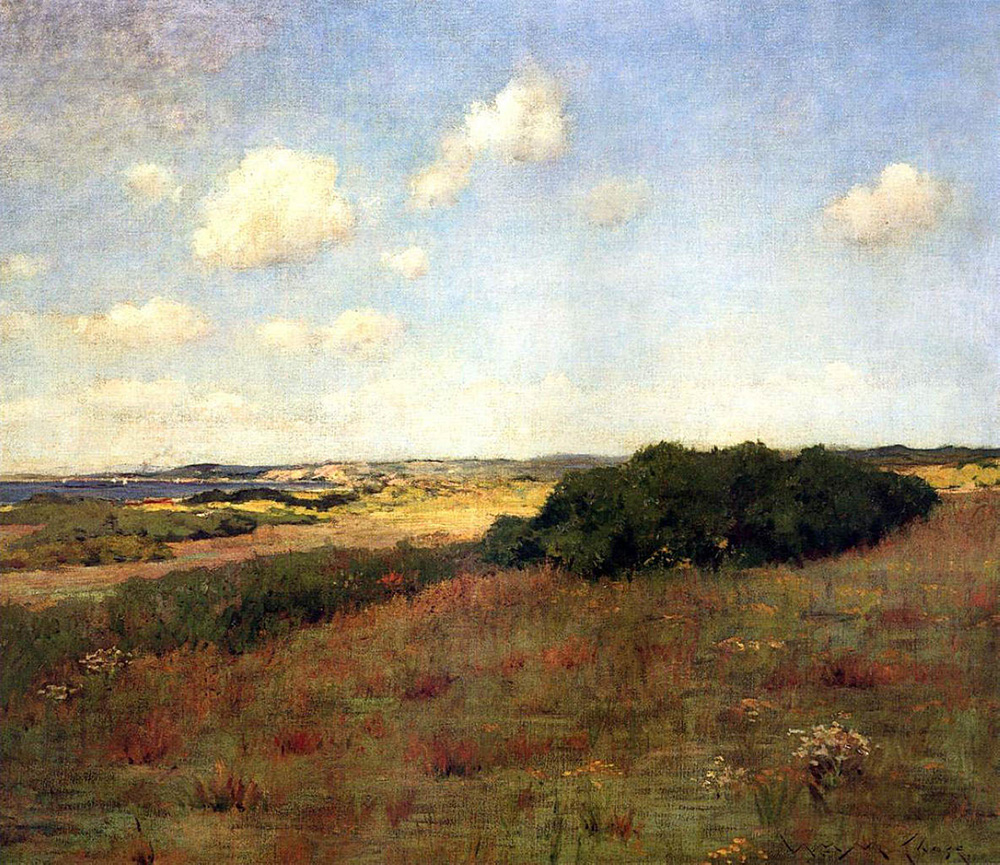 William Merritt Chase Sunlight And Shadow, Shinnecock Hills, 1895 oil painting reproduction