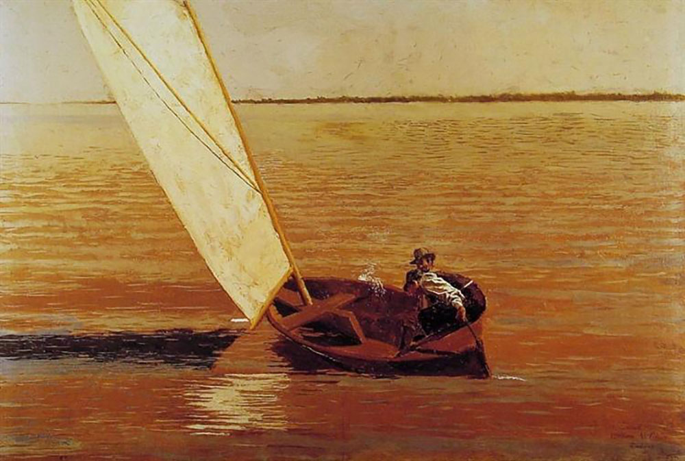 Thomas Eakins Sailing oil painting reproduction