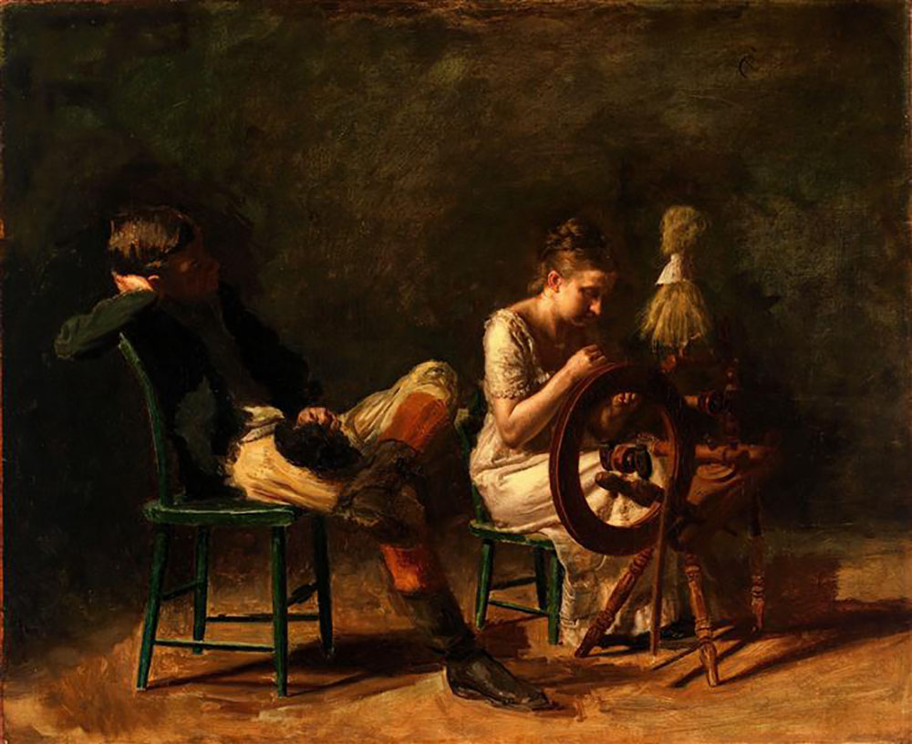 Thomas Eakins The Courtship, 1876 oil painting reproduction