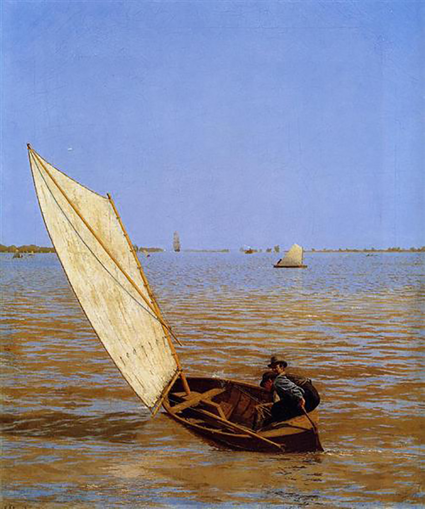 Thomas Eakins Starting Out after Rain, 1874 oil painting reproduction