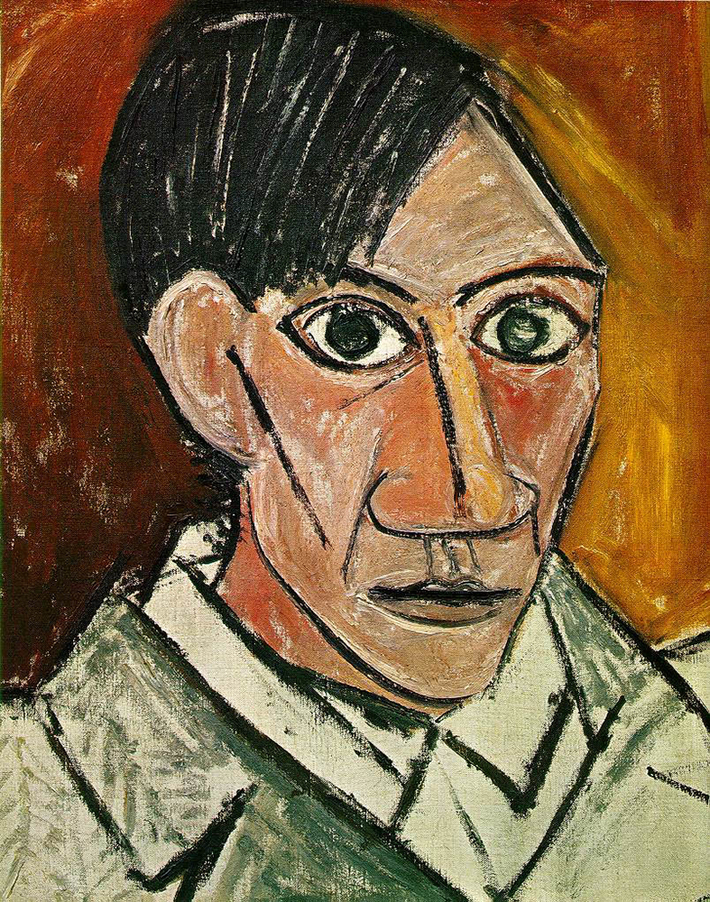 Pablo Picasso Autoportrait Summer 1907 oil painting reproduction