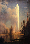 Albert Bierstadt Old Faithful oil painting reproduction