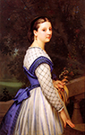 William-Adolphe Bouguereau La Comtesse de Montholon oil painting reproduction
