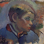 Paul Gauguin Portrait of a Little Boy, 1888 oil painting reproduction