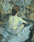 Henri Toulouse-Lautrec Femme à sa toilette - 1896 oil painting reproduction