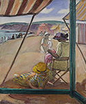 Henri Lebasque The Beach at St. Gildas oil painting reproduction