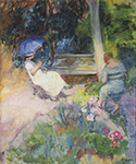 Henri Lebasque The Garden oil painting reproduction