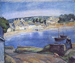 Henri Lebasque Landscape in Britain at Miget oil painting reproduction