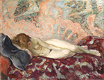 Henri Lebasque Nude Resting oil painting reproduction