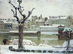 Henri Lebasque Winter in Lagny, 1906 oil painting reproduction