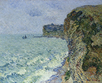 Gustave Loiseau Grainville Cliff near Fecamp, 1902 oil painting reproduction