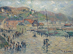 Gustave Loiseau Grand Quay, Fecamp, 1925 oil painting reproduction