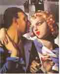 Tamara de Lempicka Idyll oil painting reproduction