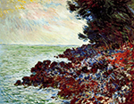 Claude Monet Cap Martin 3, 1884 oil painting reproduction