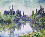 Claude Monet Morning on the Seine, near Vetheuil, 1878 oil painting reproduction