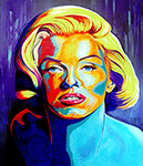 Marilyn 13 painting for sale