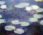 Claude Monet Pink Water-Lilies oil painting reproduction