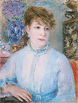 Pierre-Auguste Renoir Portrait of a Woman, 1877 oil painting reproduction