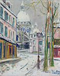 Maurice Utrillo Sacre-Coeur, 1935 oil painting reproduction