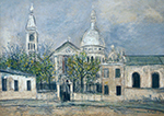 Maurice Utrillo The Church of Saint-Pierre, 1914 oil painting reproduction