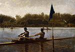 Thomas Eakins The Biglin Brothers Turning the Skake Boat, 1873 oil painting reproduction